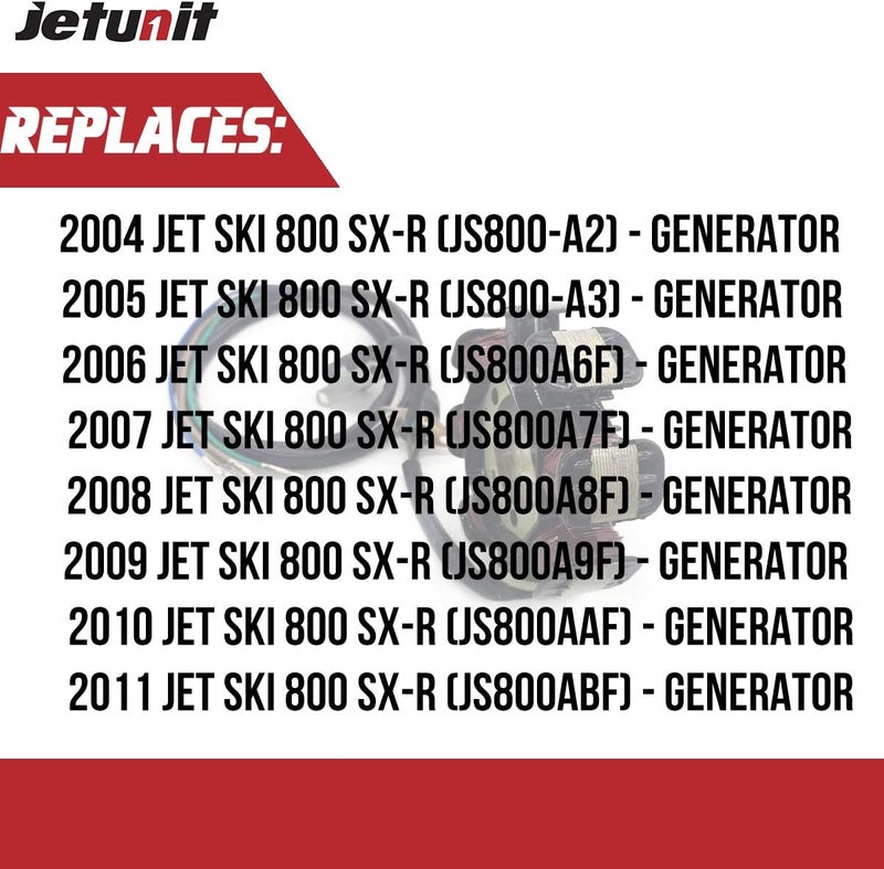 jetunit Store Stator for Kawasaki Jetski 21003-3748 800 SX-R 2004 2005 2006 2007 2008 2009 2010 2011 - Image 5