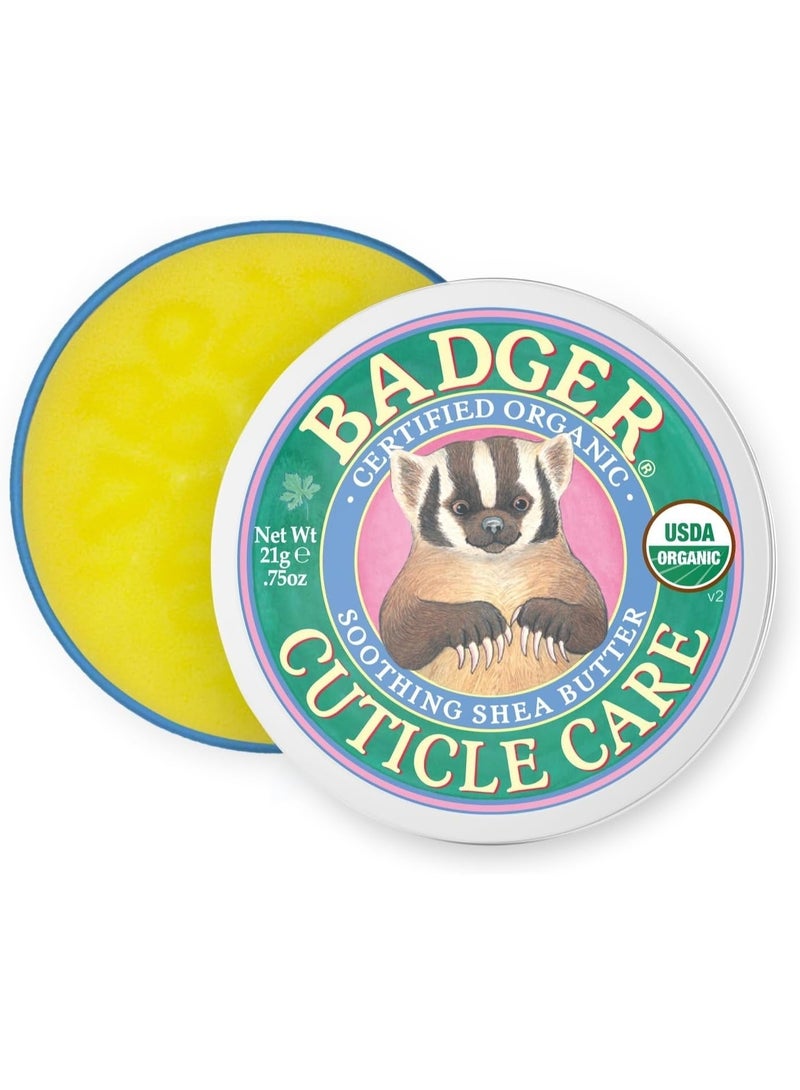 Badger Cuticle Care Shea Butter 0.75 oz (21 g) - Image 1
