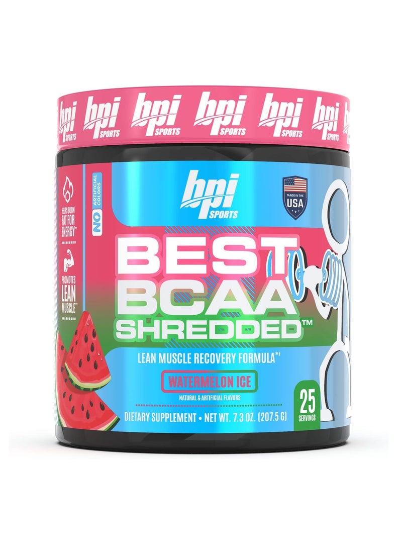 BPI SPORTS - BPI Best BCAA Shredded 25 Servings Watermelon - Image 1