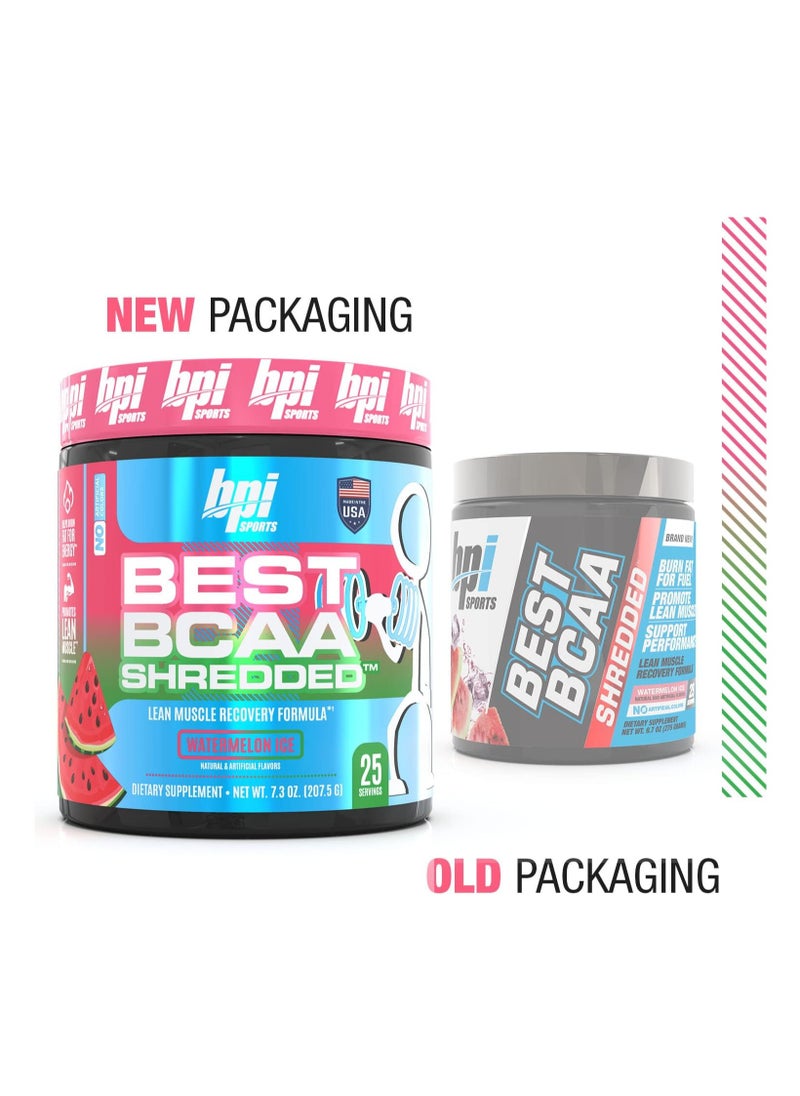 BPI SPORTS - BPI Best BCAA Shredded 25 Servings Watermelon - Image 1