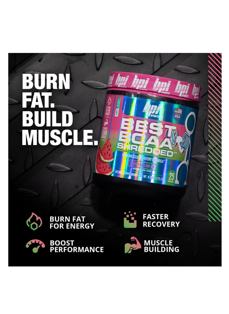 BPI SPORTS - BPI Best BCAA Shredded 25 Servings Watermelon - Image 1