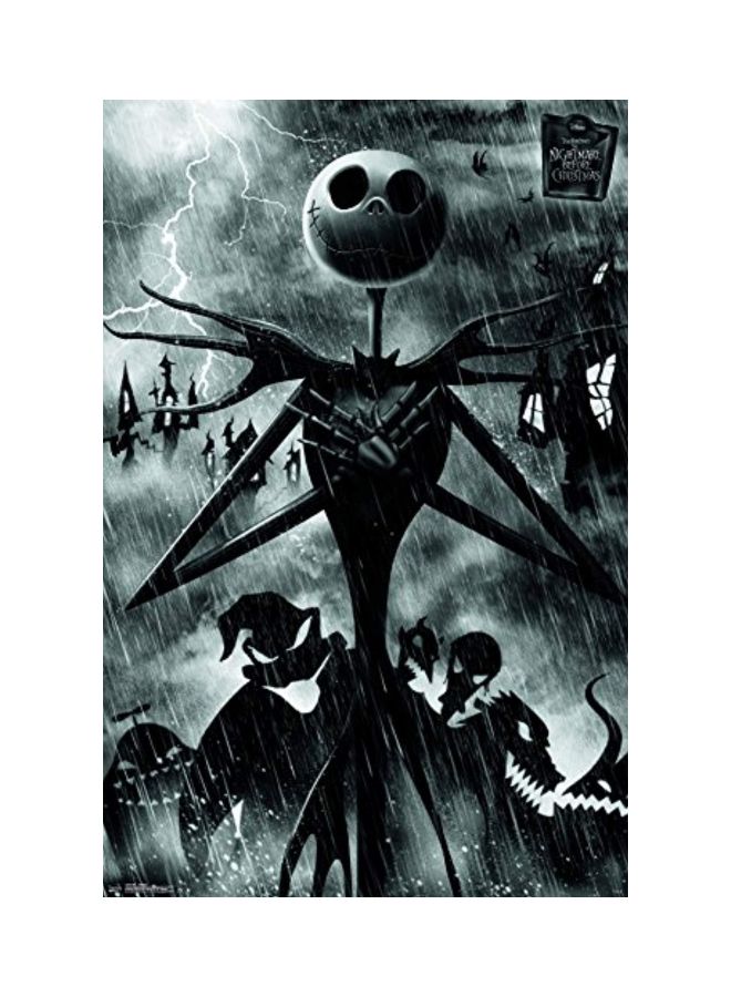 Trends International Nightmare Before Christmas Shadows Poster - Image 3