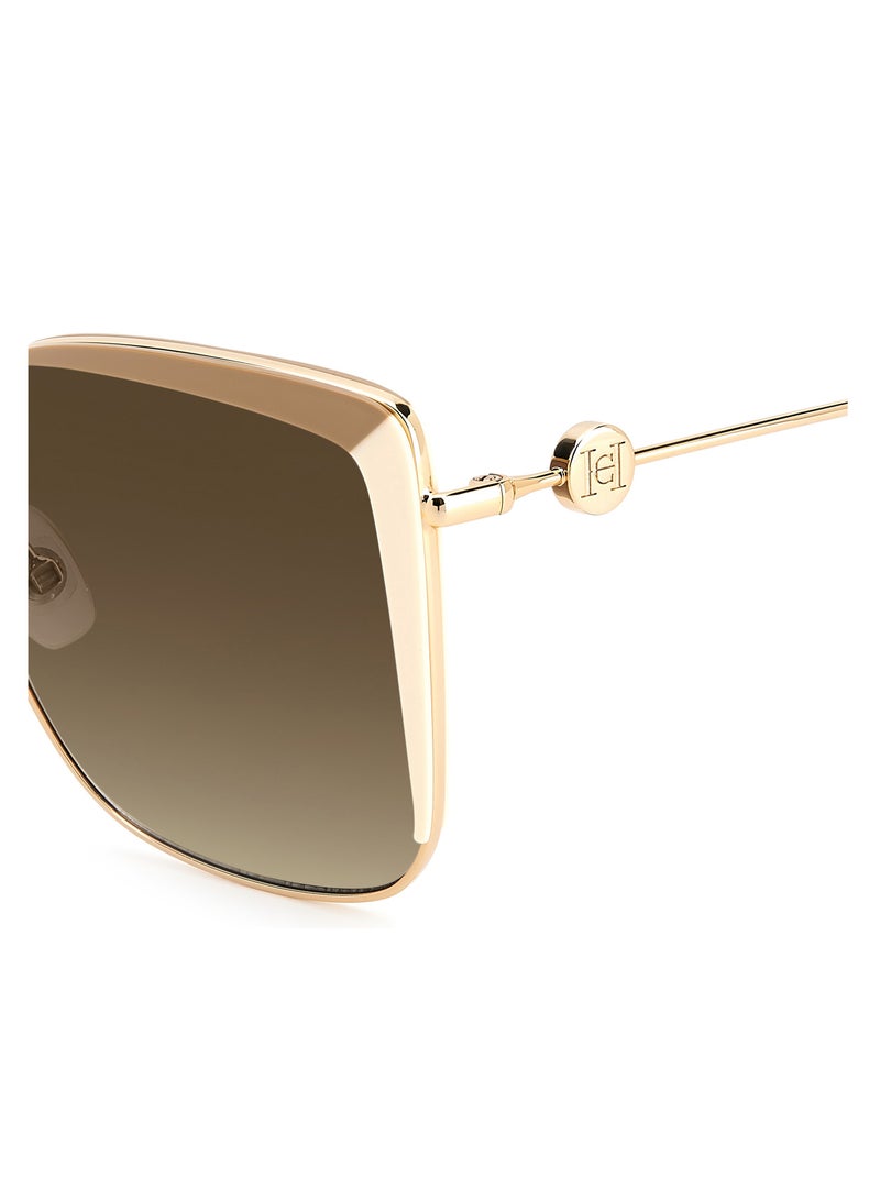 كارولينا هيريرا نظارة شمسية كارولينا هيريرا مربعة الشكل بإطار كامل 0111/S T53 - Image 3