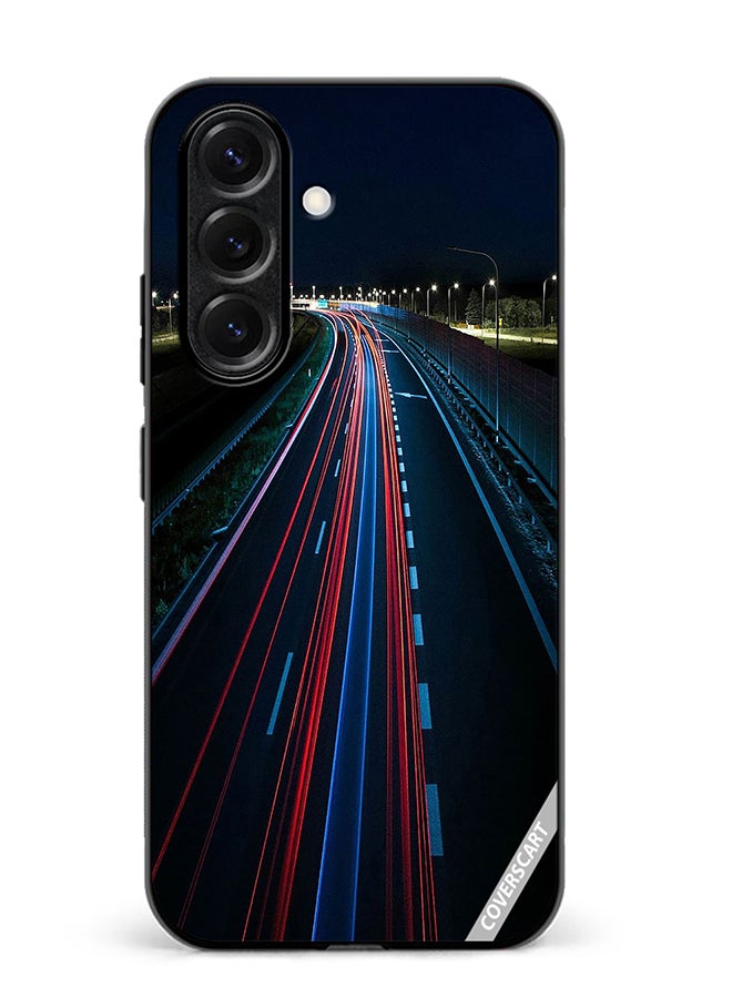 VR CREATIVE Protective Case Cover For Samsung Galaxy S25 Plus Road Design Multicolour