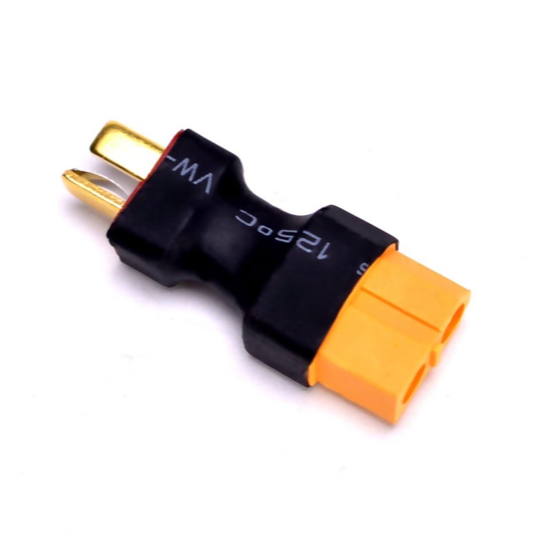 FLY RC 4PCS XT60 Female to Male Deans T Plug Connector Adapter No Wires Wireless RC LiPo NiMH Battery ESC Connector Adapters - Image 2