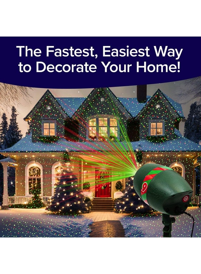 Star Shower Ultra 9 Outdoor Laser Light Show with Remote, AS-SEEN-ON-TV, New 9 Unique Patterns, Showers Home w/Thousands of Lights, 3 Color Combinations, Motion or Still, Up to 3200 Sq Ft - Image 5