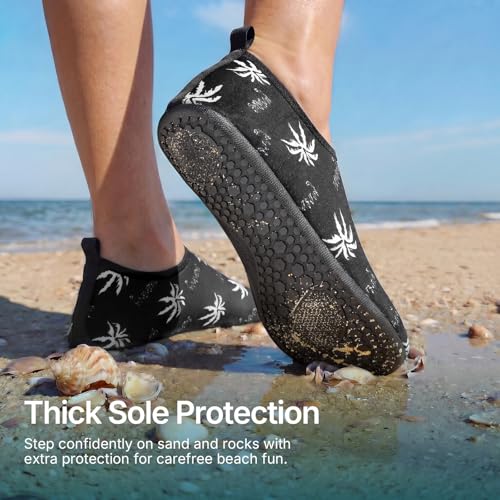 ATHMILE Water Shoes for Women Men QuickDry Aqua Socks Swim Beach Barefoot Yoga Exercise Wear Sport Accessories Pool Camping Must Haves Adult Youth Size 1011Women910Men - Image 3