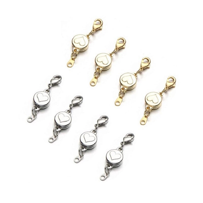 8Mm Round Ball Magnet Buckle Pearl Magnetic Buckle Flower Shape Magnetic Buckle Diamond Bracelet Buckle Necklace Buckle - Image 4