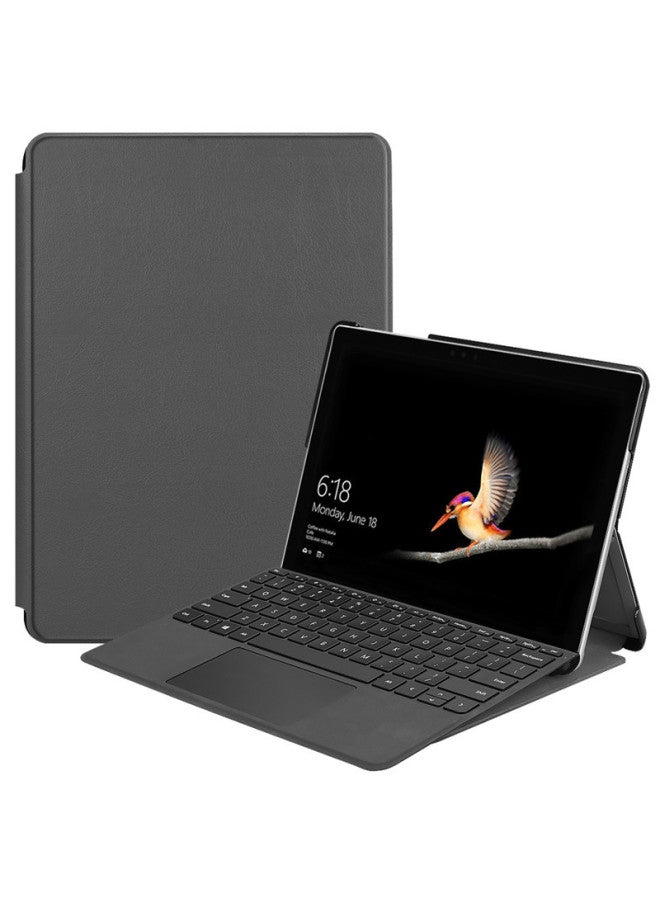 Suitable For Microsoft Surface 12.3 Inch Pro4567 Pro8 Pro9 Tablet Protective Cover Can Be Connected To The Keyboard-Color:Grey-Applicable Model:For Surface Go/go2/go3/go4