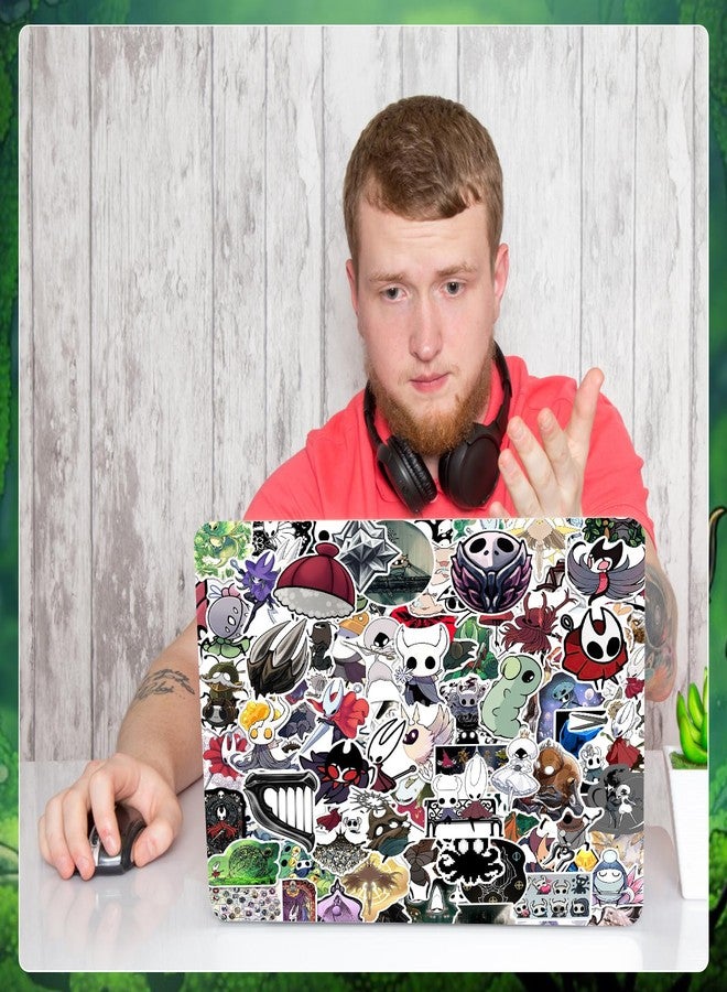 Pounchi Knight Game Stickers (100 Pcs) Cartoon Video Game PVC Sticker, Gifts for Laptop Water Bottle Skateboard Party Supplies Decorations Teens Kids - Image 3