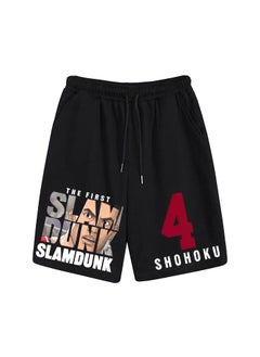 KUYING New Slam Dunk Master Printed Loose Five Point Casual Pants  - Image 1