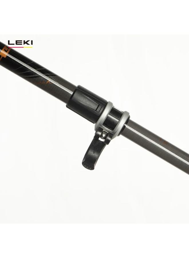 Leki Legend Outdoor Carbon Fiber Folding Pole Eld External Lock Telescopic Hiking Stick Foldable Walking Stick - Image 3