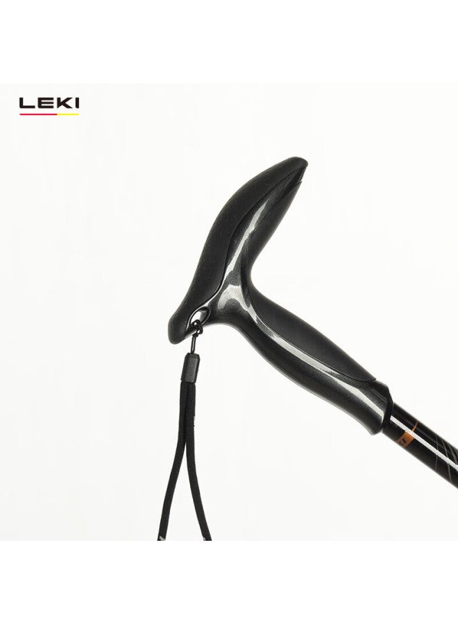 Leki Legend Outdoor Carbon Fiber Folding Pole Eld External Lock Telescopic Hiking Stick Foldable Walking Stick - Image 2