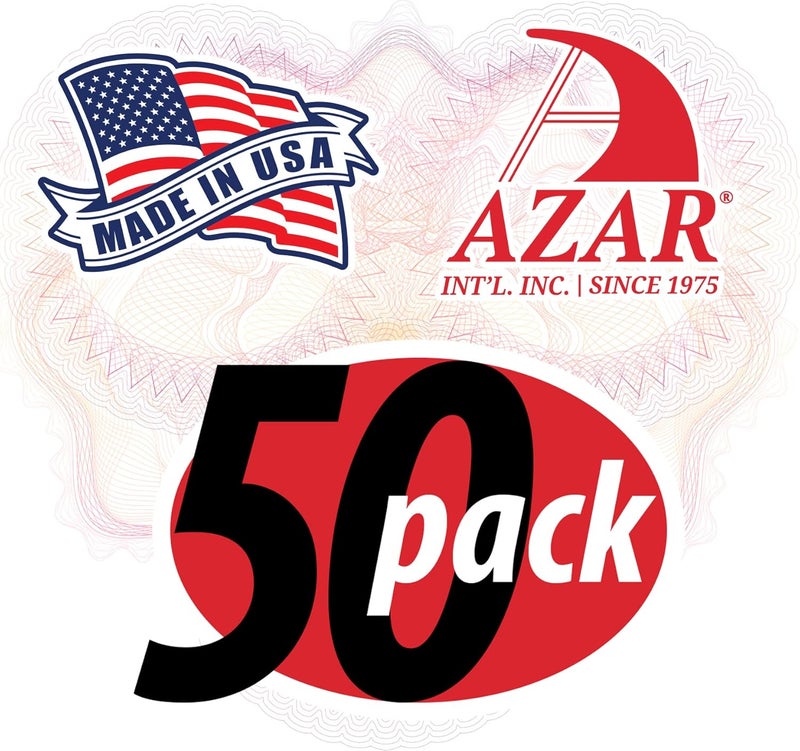 Azar Displays 700882 Galvanized 2-Inch Metal Hook - 50 Count for Pegboard and Slatwall - Image 3