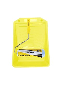 KNP KNP Paint Roller with Paint Tray (9 Inch) is a convenient and efficient painting tool designed for applying paint evenly on walls and other surfaces.  - Image 3