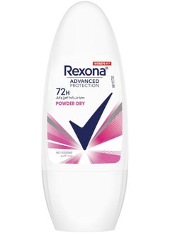 Rexona Antiperspirant roll on sweat and odor protection 50ml  - Image 1