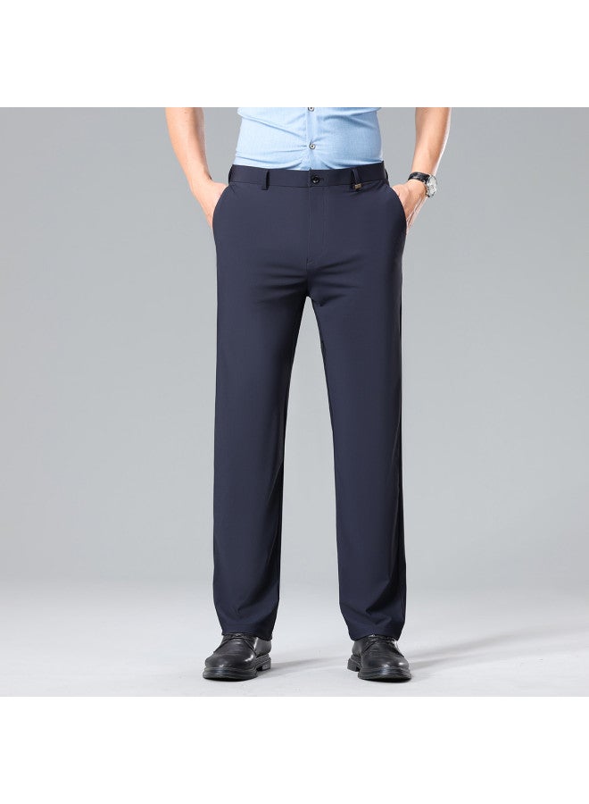Tucano men's Casual Pants - Spring/summer Business Dress Pants, Versatile Office Trousers, Dad's Formal Straight-leg Pants - Image 4