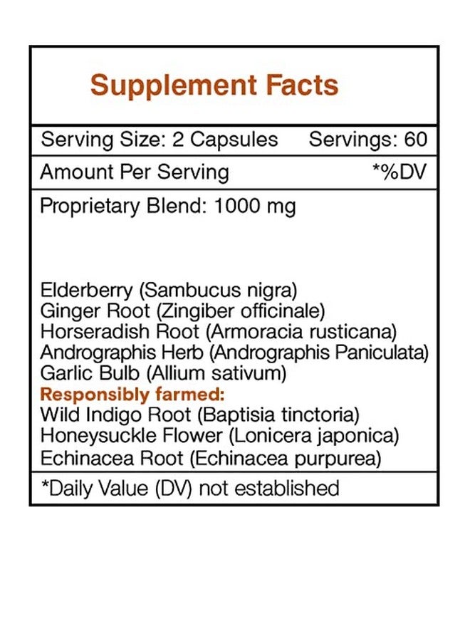 Secrets of the Tribe - Urgent Immune Boost, Immune Boost Formula, Herbal Supplement Blend (120 Capsules) - Image 3