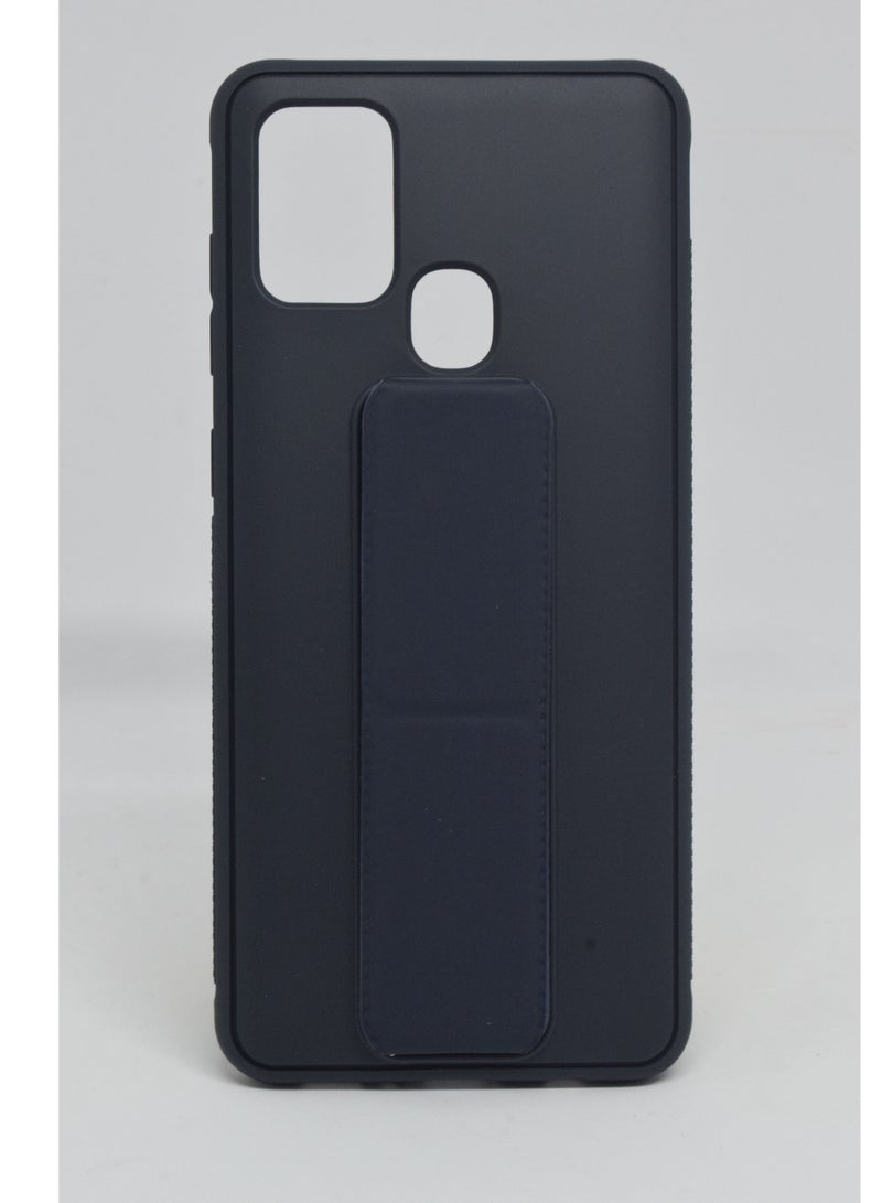 BORTONY Protective Case Cover With Finger Grip Stand For Samsung Galaxy A21s - Image 1