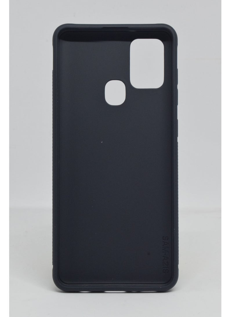 BORTONY Protective Case Cover With Finger Grip Stand For Samsung Galaxy A21s - Image 2