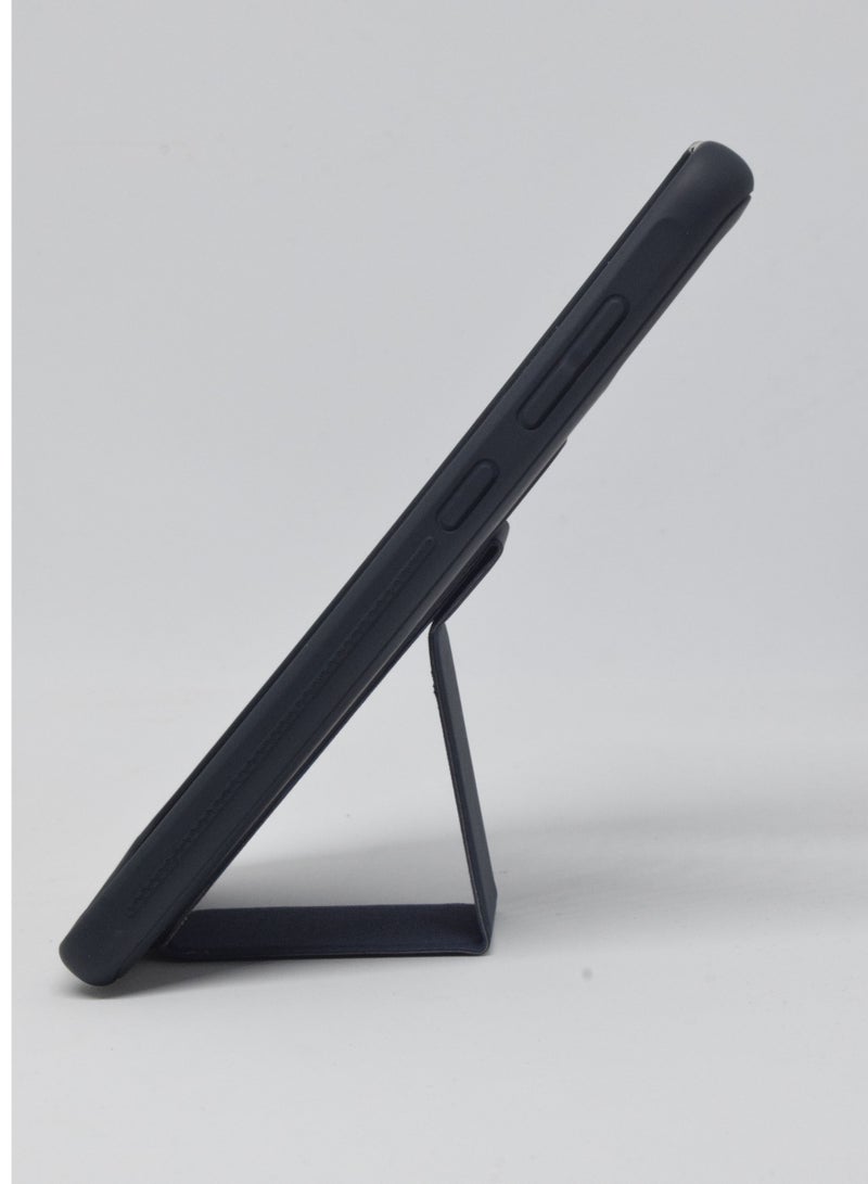 BORTONY Protective Case Cover With Finger Grip Stand For Samsung Galaxy A21s - Image 3