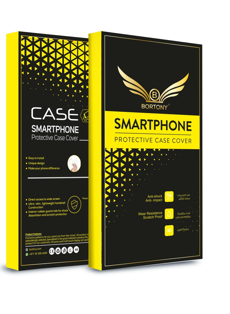 BORTONY Protective Case Cover With Finger Grip Stand For Samsung Galaxy A21s - Image 4