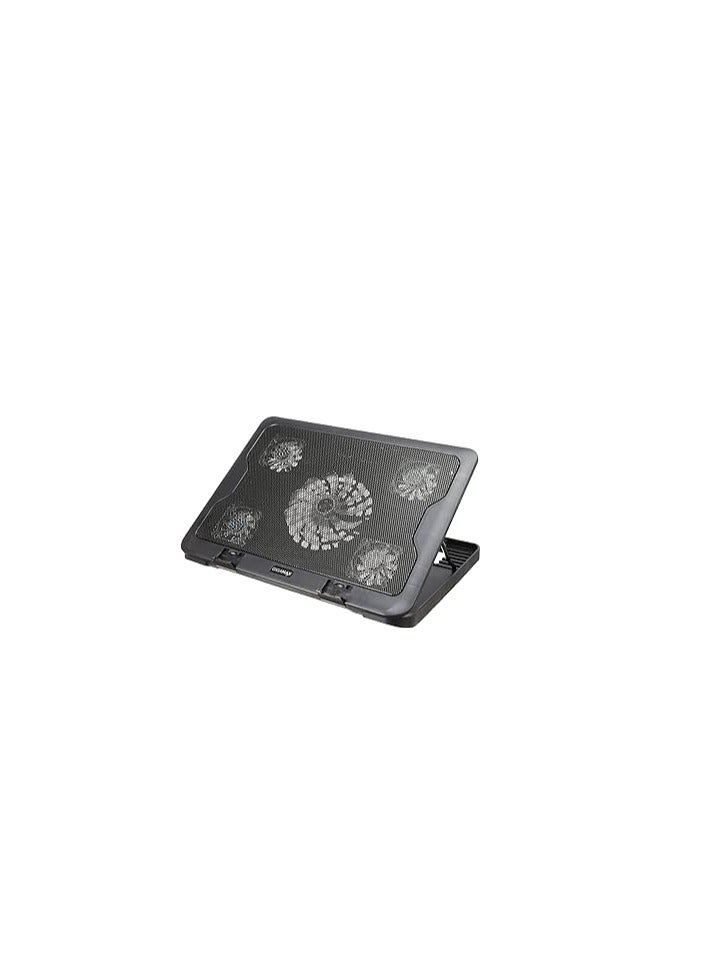 Gigamax gm88 plus cooling pad for laptops - black - Image 1