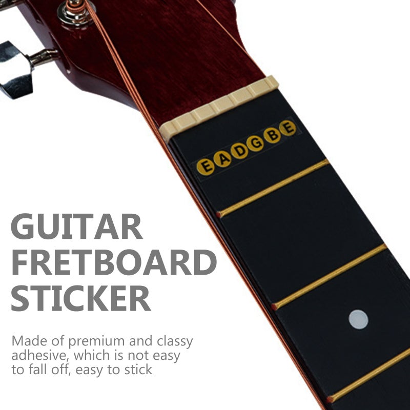 20pcs Guitar Finger Guide Sticker Fingerboard Guide Fretboard Marker Fretboard Labels - Image 5
