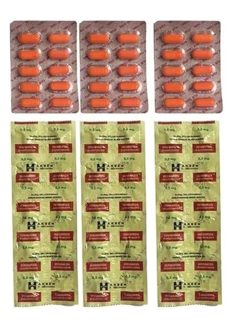 HARSEN 3 strips of nutritional supplements 3 pieces of fattening vitamins