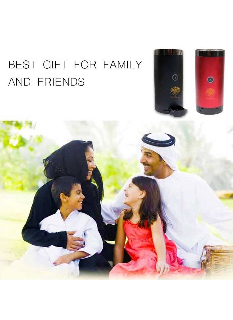 Oud Bakhoan - Stylish Portable Incense Burner  with built-in Oud Storage for Home Office and Car - Image 1