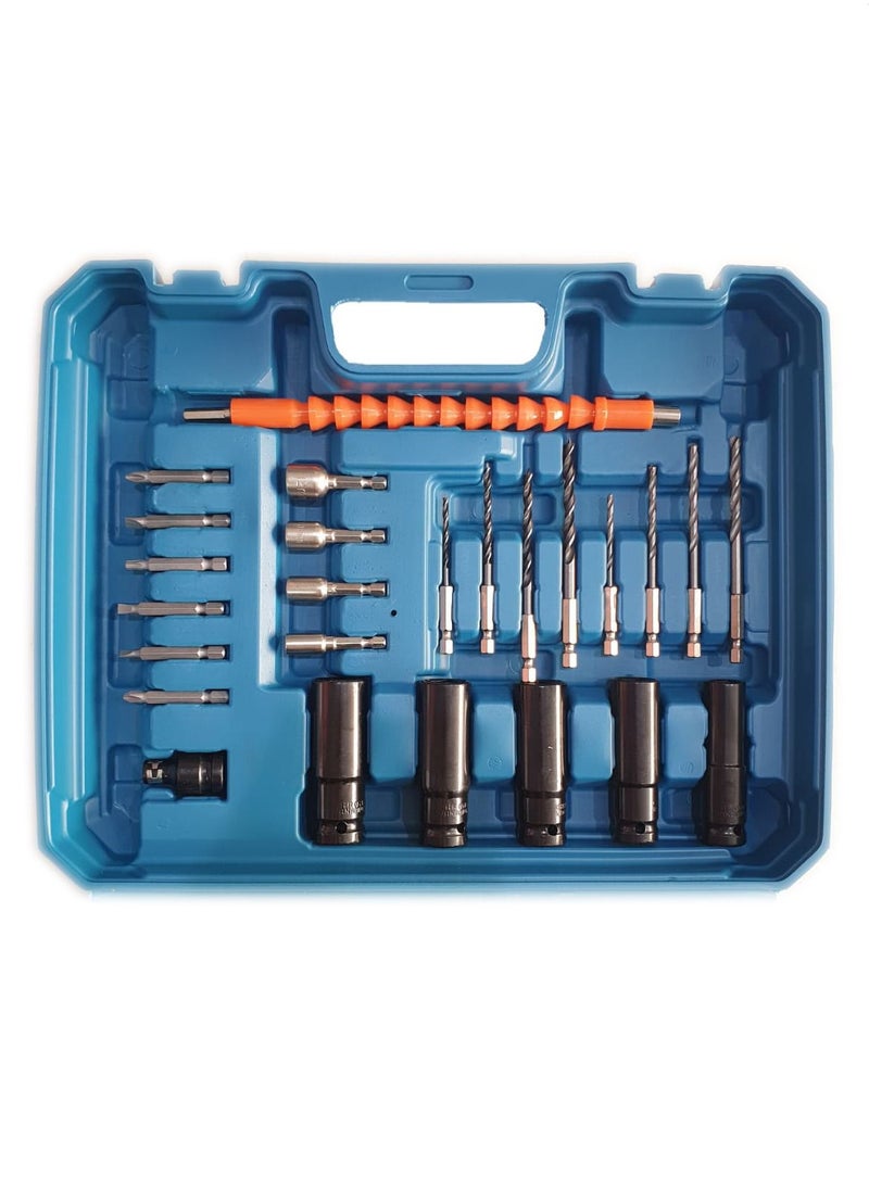 Keen - Drill Wheels, Two Batteries, with Moving Heads for Disassembly and Fastening - Image 1