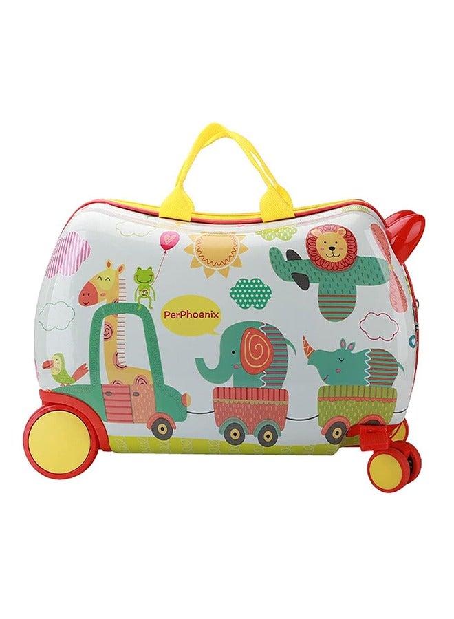 بيوينتي الأطفال ركوب الأمتعة ، 2 في 1 طفل تخزين ، دليل على المياه حقيبة السفر ، مع عجلة دوارة حزام الكتف الأمتعة للأطفال ، ومناسبة للأطفال الصغار - Image 1