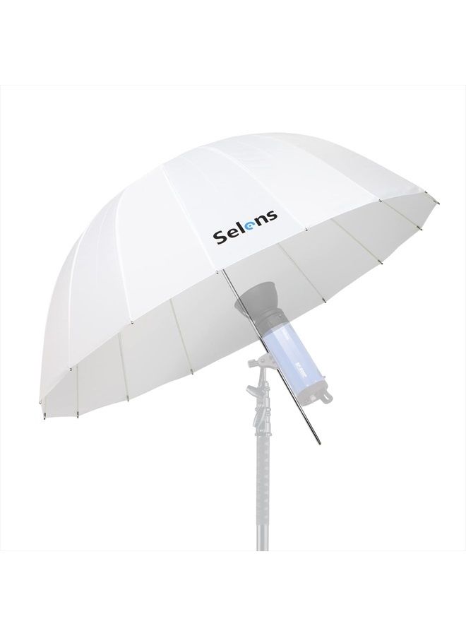 Selens 41inch/104cm Diameter White Translucent Reflective Lighting Umbrella for Photo Video Studio, Lighting Diffuser - Image 1