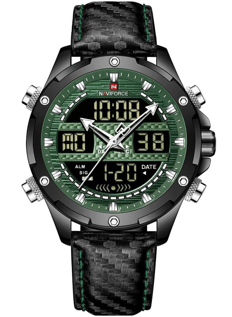 نافيفورس ساعة نافي فورس للرجال NF9194-B-GN-B - Image 2