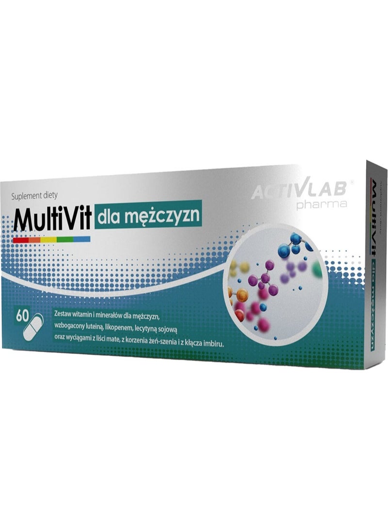 Active Lab Multivitamin Men Capsules 60’s