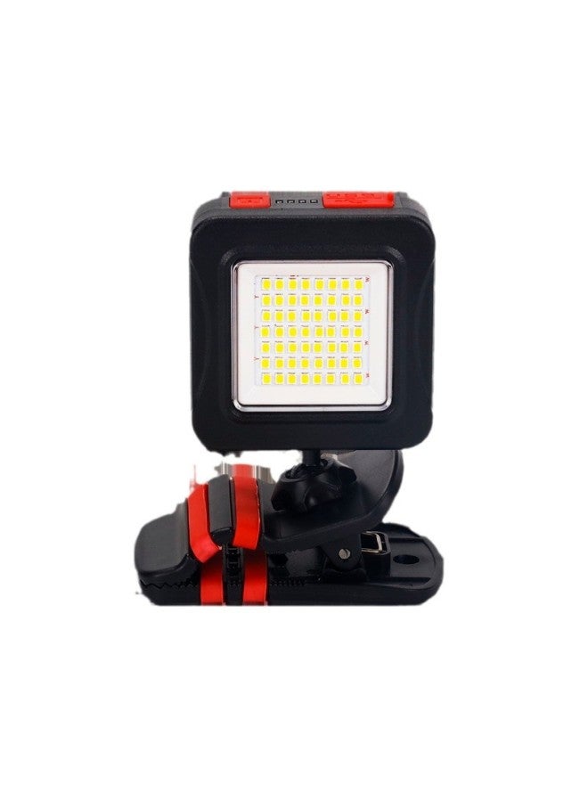 Loquat Multi-function Work Light Auto Repair Repair Strong Light Super Bright Rechargeable Outdoor Lighting Led Emergency Clip Flashlight-Power:Clip Light 【white Light】 - Image 5