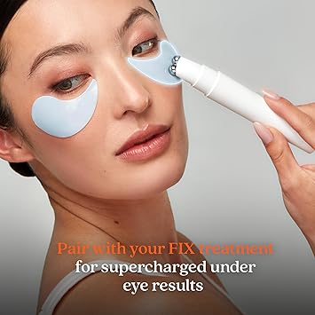 NuFACE IonPlex HydraGel Power Under Eye Patches Gel Under Eye Mask for Puffy Eyes Dark Circles Cooling Wrinkle Patches Hydrating Treatment Pads to Energise Brighten Tighten 60 Count - Image 4