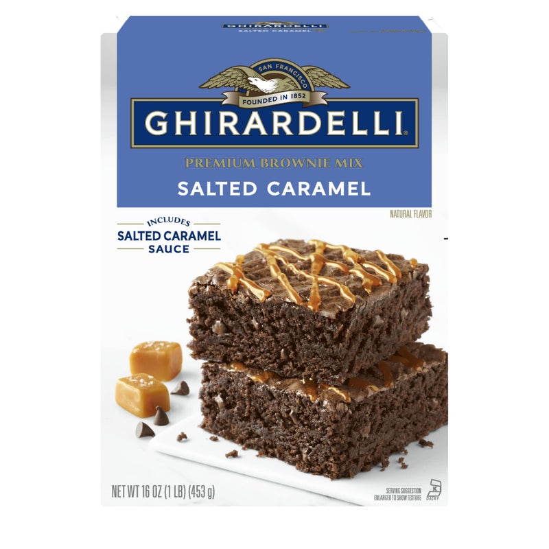 GHIRARDELLI خلطة براوني غيرارديللي بالكراميل المملح، 16 أونصة - Image 5
