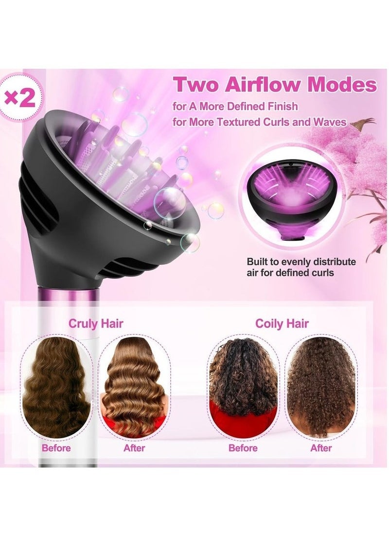 Wave  Curl Diffuser, Two Airflow Modes for Defined Curls  Bouncy Waves, Compatible with HS01/HS05/HS08, Hair Diffuser Attachment to Enhances Texture  Controls Frizz - Image 4