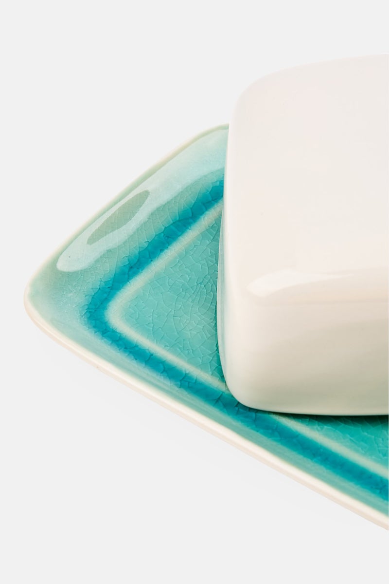 Fissman Ceramic Butter Dish Celine Series, Multicolor - Image 3