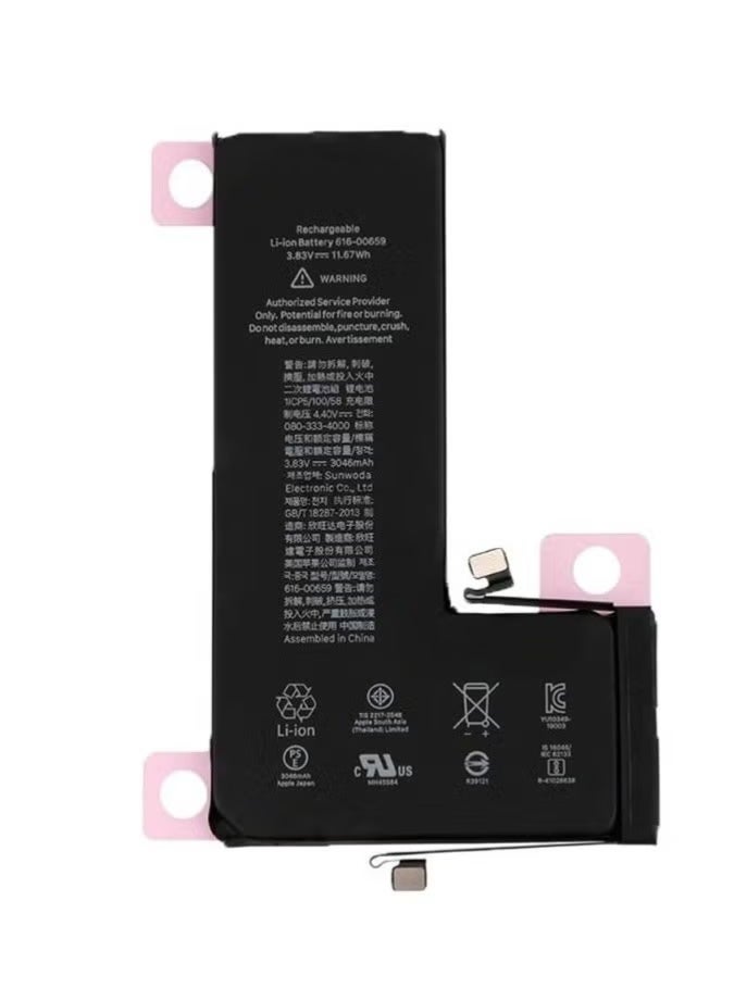 GENNEXT Replacement Battery For Apple iPhone 11 Pro Max Black