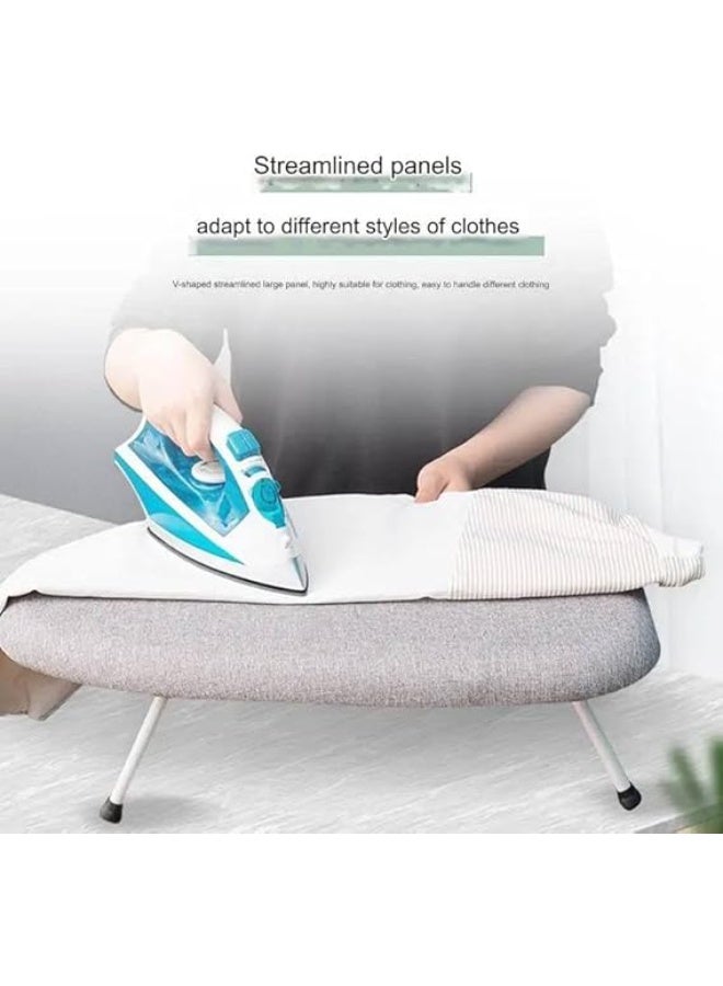 NAMA Ironing Table, Mini Ironing Board, Household Folding Ironing Rack, Electric Iron Pad Small Ironing Clothes, Desktop Rack for multiuse - Assorted  Multicolor colors  55x32x13 cm - Image 5
