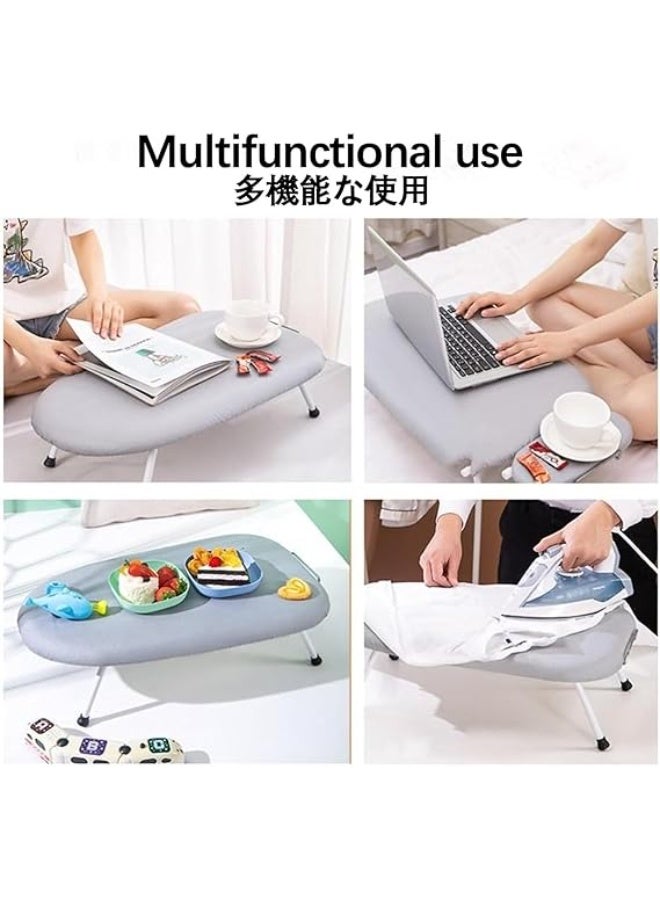NAMA Ironing Table, Mini Ironing Board, Household Folding Ironing Rack, Electric Iron Pad Small Ironing Clothes, Desktop Rack for multiuse - Assorted  Multicolor colors  55x32x13 cm - Image 3