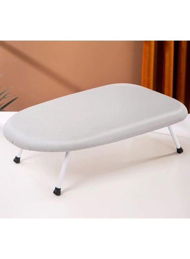 NAMA Ironing Table, Mini Ironing Board, Household Folding Ironing Rack, Electric Iron Pad Small Ironing Clothes, Desktop Rack for multiuse - Assorted  Multicolor colors  55x32x13 cm - Image 1