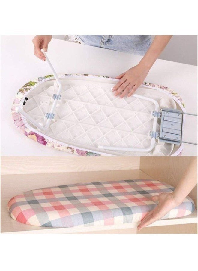 NAMA Ironing Table, Mini Ironing Board, Household Folding Ironing Rack, Electric Iron Pad Small Ironing Clothes, Desktop Rack for multiuse - Assorted  Multicolor colors  55x32x13 cm - Image 4