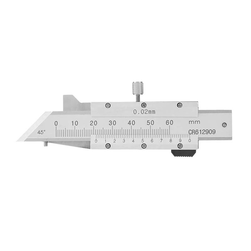 Chamfer Gage Ruler Stainless Steel 0-50mm - Precise Chamfer Measurement Tool with Calibration, Durable & Resistant for Mechanical and Glass Processing - Image 3