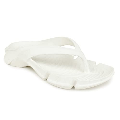 Hygear Men's Ameego White Slippers_10 UK (HG-GE-1007) - Image 1