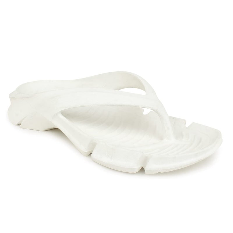 Hygear Men's Ameego White Slippers_10 UK (HG-GE-1007) - Image 5