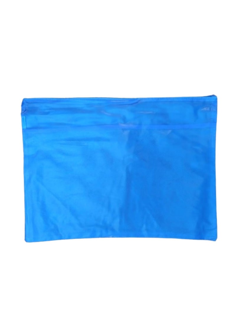 Libra Zipper Bag Fluoro A3 Blue - Image 1