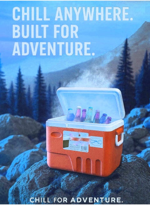 Picnic Cooler 60 Liter Hard Cooler Coolbox Keeps Contents Cool